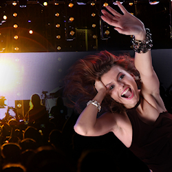 Woman Dancing at a Club